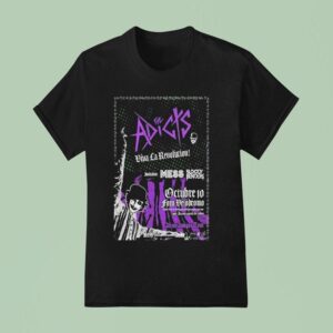The Adicts Adios Amigos Tour Mexico Oct T Shirt