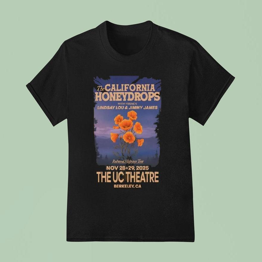 The California Honeydrops Berkeley Ca November Concer T Shirt