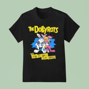 The Dollyrots The Get On This Ride Summer Tour Bunny T Shirt