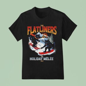 The Flatliners The Holiday Melee Wolf T Shirt