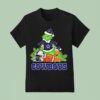 The Grinch And Max Dallas Cowboys Christmas Helmet Items T Shirt