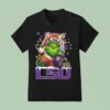 The Grinch X Ball And Helmet Lsu Tigers Merry Christmas T Shirt