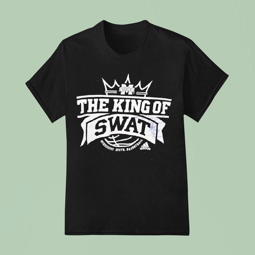The King Of Swat Ncaa Mississippi State Bulldogs T Shirt