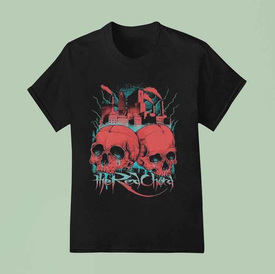 The Red Chord Skull Factory T Shirt