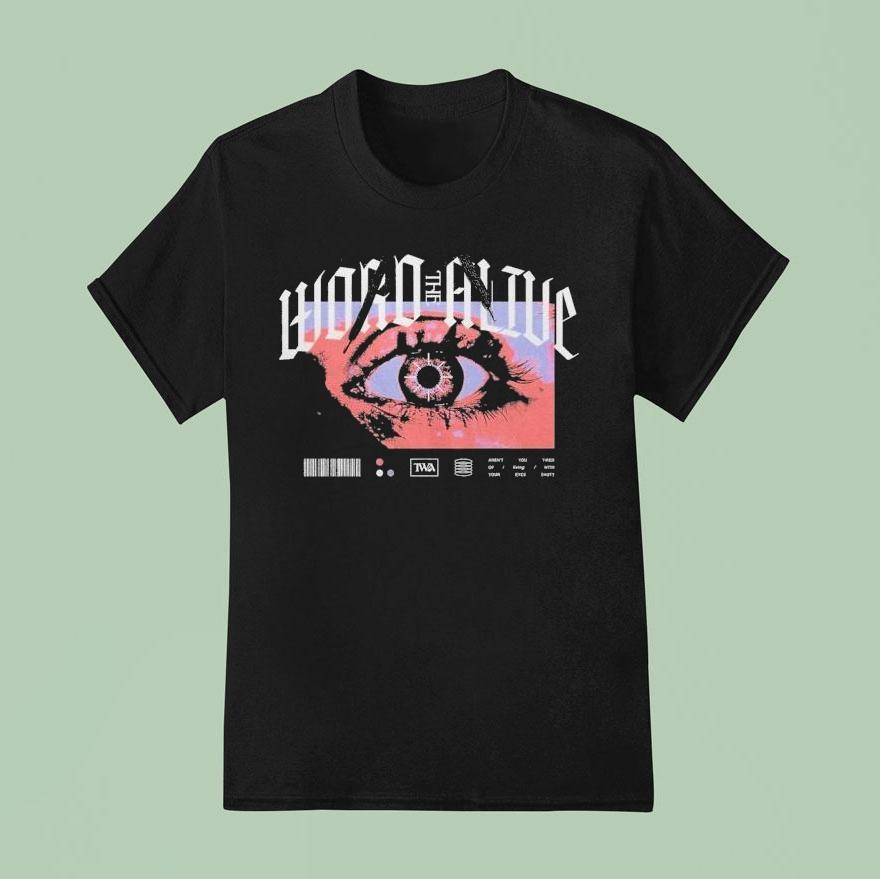 The Word Alive Nocturnal Future Eye T Shirt