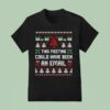 This Meeting Could Have Been An Email Ugly Christmas T Shirt