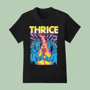 Thrice Santa Cruz Skeleton T Shirt