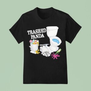 Trashed Panda Funny Drunk Raccoon Funny T Shirt