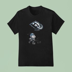Utah Mammoth X Th Anniversary Of Peanuts Cartoon T Shirt