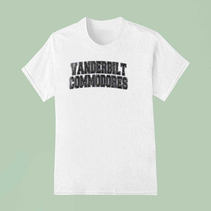 Vanderbilt Commodores I Was Born With My Heart On My Sleeve A Fire In My Soul T Shirt