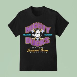 Vintage Inaugural Season Mighty Ducks T Shirt