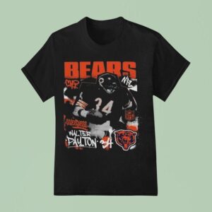 Walter Payton Chicago Bears Star Player T Shirt