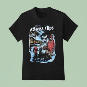 Warren Lotas Visit The Swiss Alps Grim Reaper Christmas T Shirt