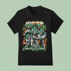 Warren Lotas X Philadelphia Eagles Fire The Cannons Skull Nfl T Shirt