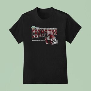 Washington State Cougars Famous Idaho Potato Bowl Champions Go Cougs Logo Helme T Shirt