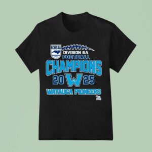 Watauga Pioneers Nchsaa Division A Football Champions T Shirt