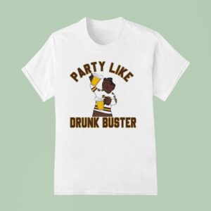 Western Michigan Broncos Hockey Party Like Drunk Buster T Shirt