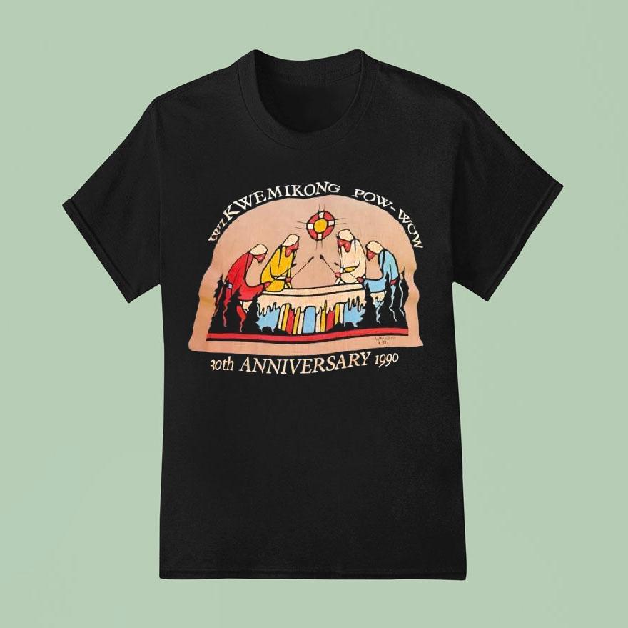 Wikwemikong Pow Wow Th Anniversary In Graphic T Shirt