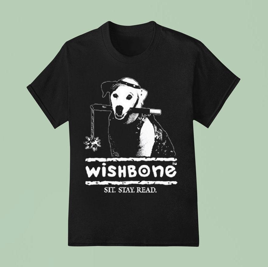 Wishbone Sit Stay Read T Shirt