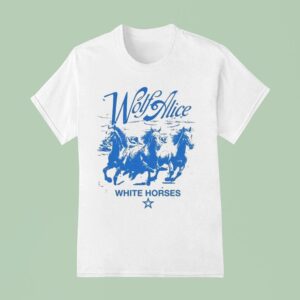 Wolf Alice White Horses T Shirt