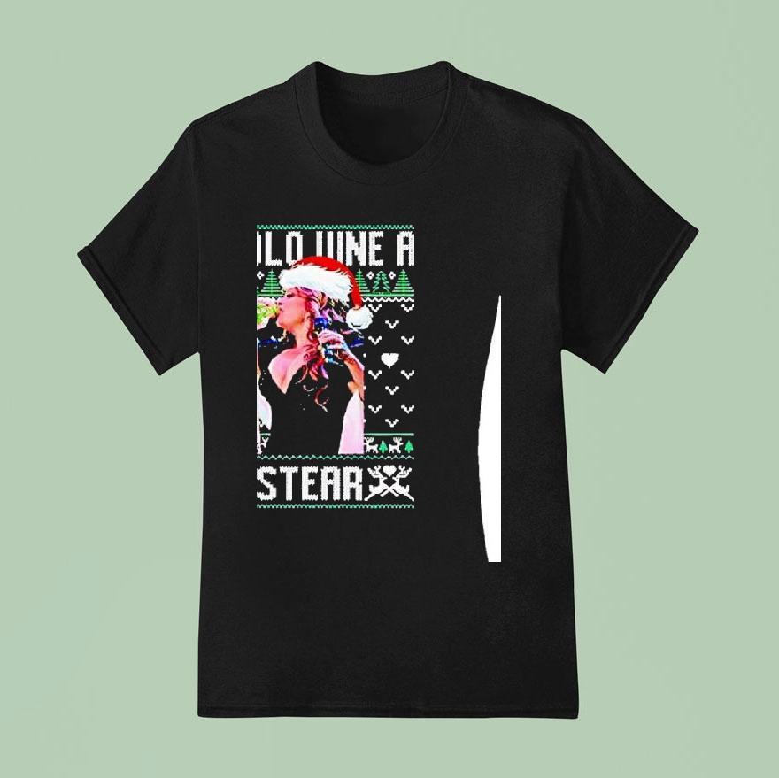 Yo Solo Vine A Pistear Ulgy Christmas T Shirt