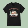 Zac Brown Happy Holidays Cabin Christmas T Shirt