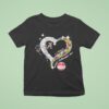 Alabama Crimson Tide Accept Understand Love Heart Crystal T Shirt