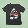 Bo Nix College Football Fan Bo Knows Parody T Shirt