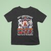 Chicago Bears Th Anniversary Skyline Thank You For The Memories T Shirt