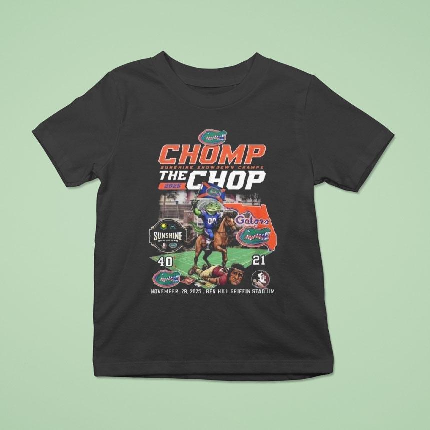 Chomp Sunshine Snowdown Champs The Chop Masco T Shirt Chomp Sunshine Snowdown Champs The Chop Masco T Shirt