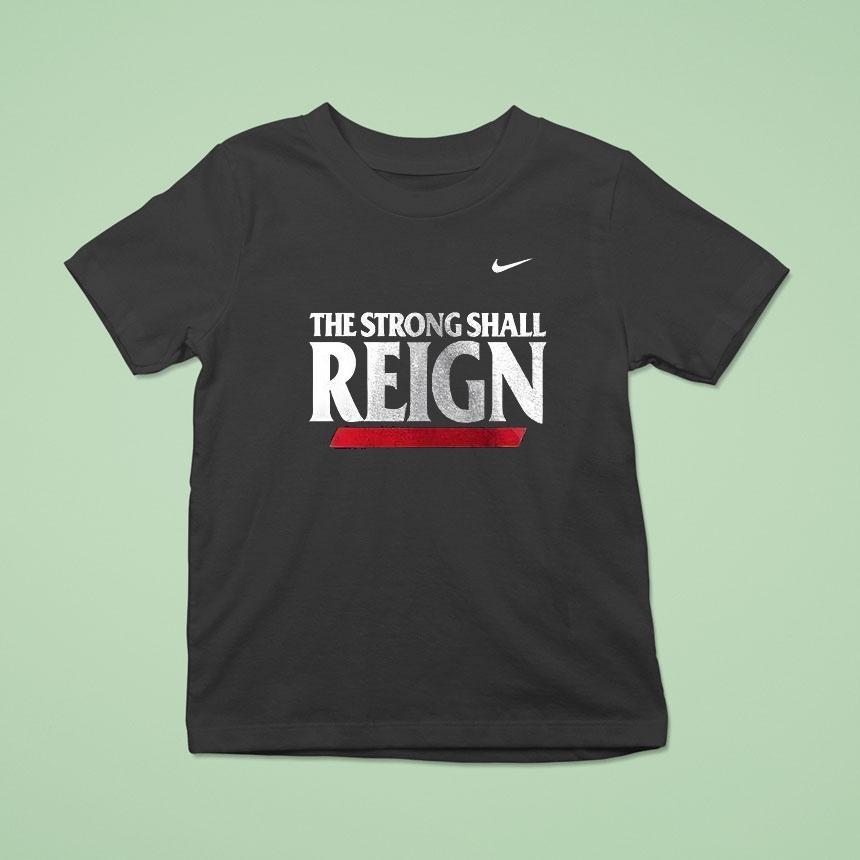 Cincinnati Bearcats The Strong Shall Reign Logo T Shirt Cincinnati Bearcats The Strong Shall Reign Logo T Shirt