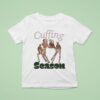 Cuffing Season Deers Kiss Christmas T Shirt