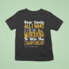 Dear Santa All I Want Is For The Golden State Warriors Nba To Win The Championship T Shirt