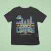 Delaware Blue Hens Ventures Bowl Champions City Skylines T Shirt