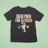 Diego Pavia For Heisman Statue Pose Vanderbilt Commodores T Shirt