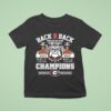 Georgia Bulldogs Back Back Southeastern Conference Sec Champion T Shirt