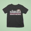 Georgia Bulldogs Football Name Players Shape Skyline City T Shirt