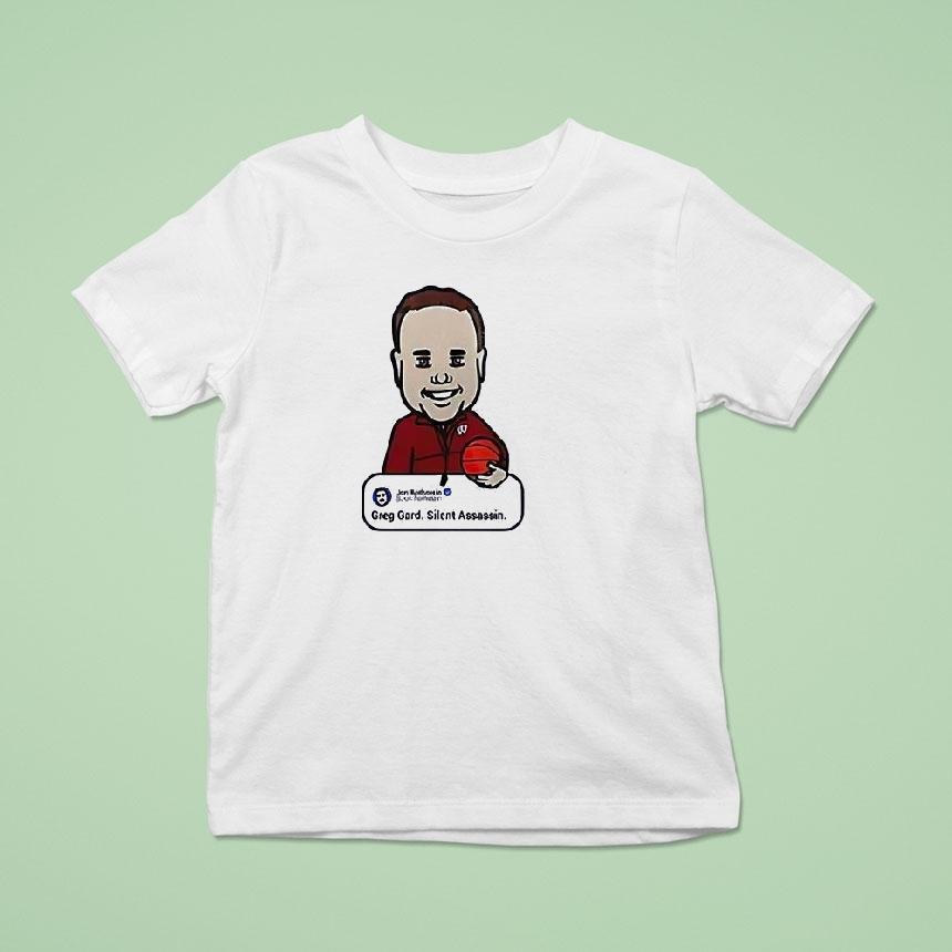 Greg Gard Silent Assassin Chibi Caricature T Shirt Greg Gard Silent Assassin Chibi Caricature T Shirt