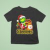 Grinch Holding Pittsburgh Slers Grinchmas T Shirt