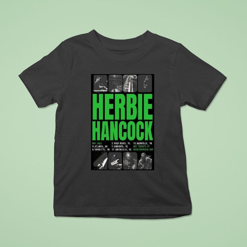 Herbie Hancock May Tour T Shirt Herbie Hancock May Tour T Shirt