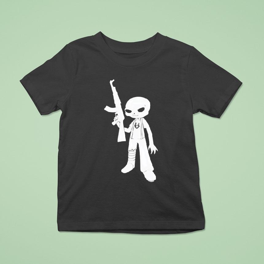 Homestuck Caliborn Silhouette T Shirt Homestuck Caliborn Silhouette T Shirt