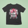 Indiana Big Ten Champs Bison T Shirt