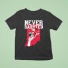 Indiana Hoosiers Never Daunted Football State Helmet Graphic T Shirt