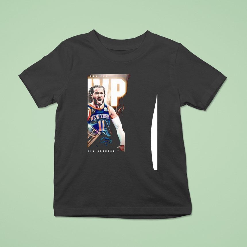 Jalen Brunson New York Knicks Nba Cup Mvp Champions T Shirt Jalen Brunson New York Knicks Nba Cup Mvp Champions T Shirt