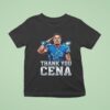 John Cena Wwe Legend Final Match Dec Retirement Tour Thank You Cena X Detroit Lions T Shirt