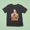 John Cena Wwe Legend Final Match Dec Retirement Tour Thank You Cena X Los Angeles Lakers T Shirt