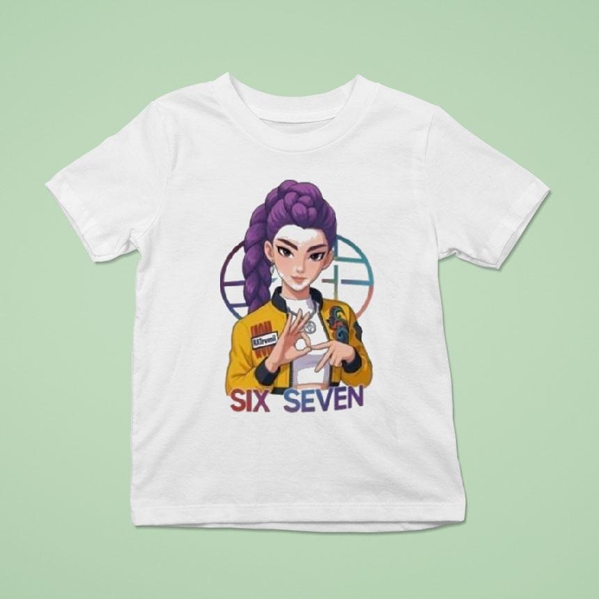 Kpop Demon Hunters Rumi Six Seven T Shirt Kpop Demon Hunters Rumi Six Seven T Shirt