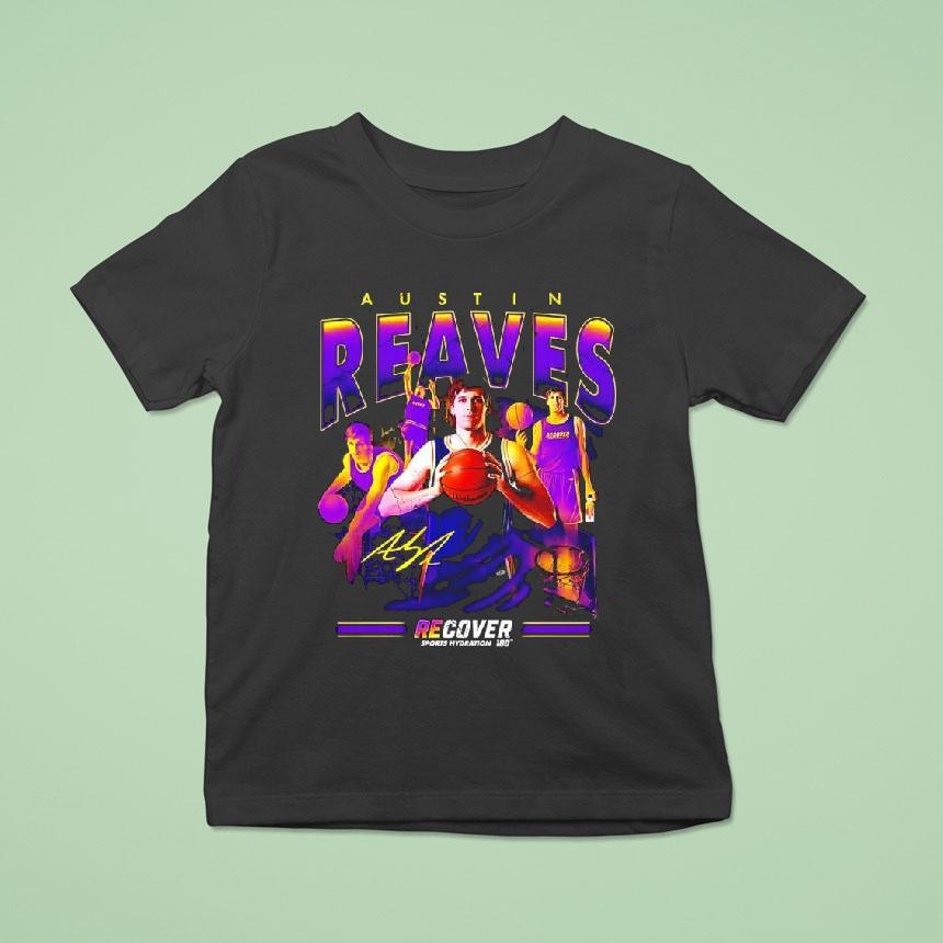 Lakers Austin Reaves Recover Sports Hydration I Signature Graphic T Shirt Lakers Austin Reaves Recover Sports Hydration I Signature Graphic T Shirt