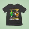 Mascot Of Notre Dame Irish On Saturdays And Pittsburgh Slers On Sundays T Shirt