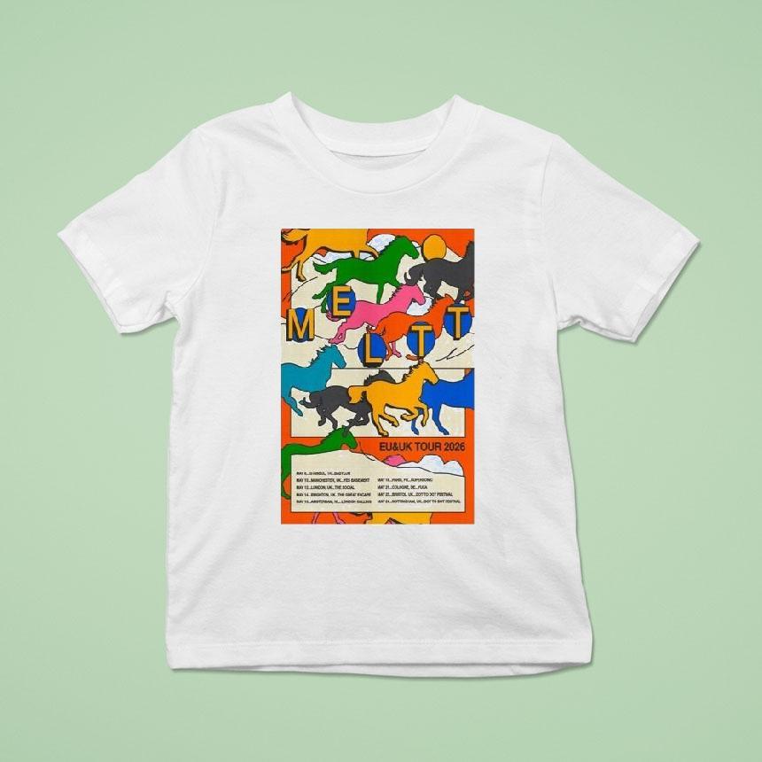 Meltt Eu And Uk Tour T Shirt Meltt Eu And Uk Tour T Shirt